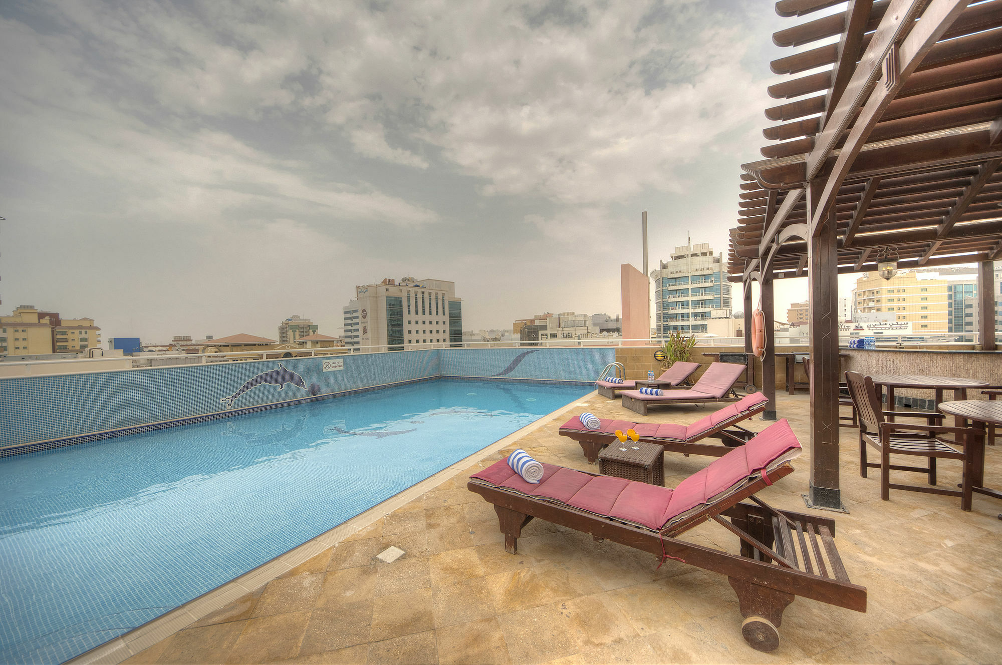 La Villa Najd Hotel Apartamentos Dubái Exterior foto